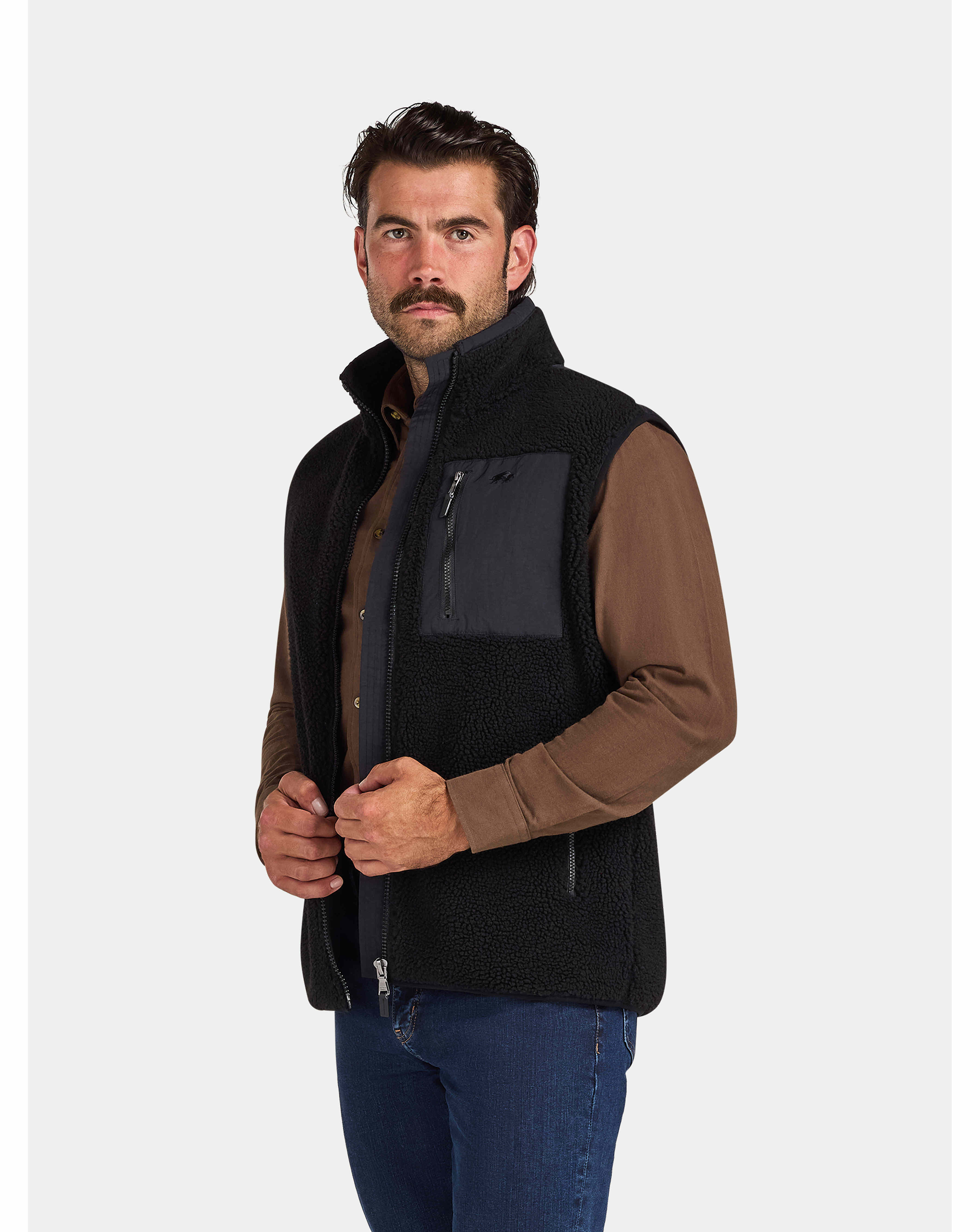 Raging Bull Heavy Borg Fleece Gilet