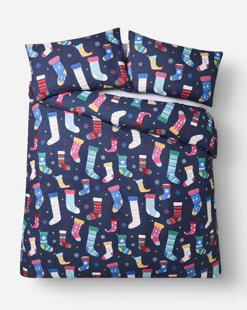 Christmas Stocking Duvet Cover Set