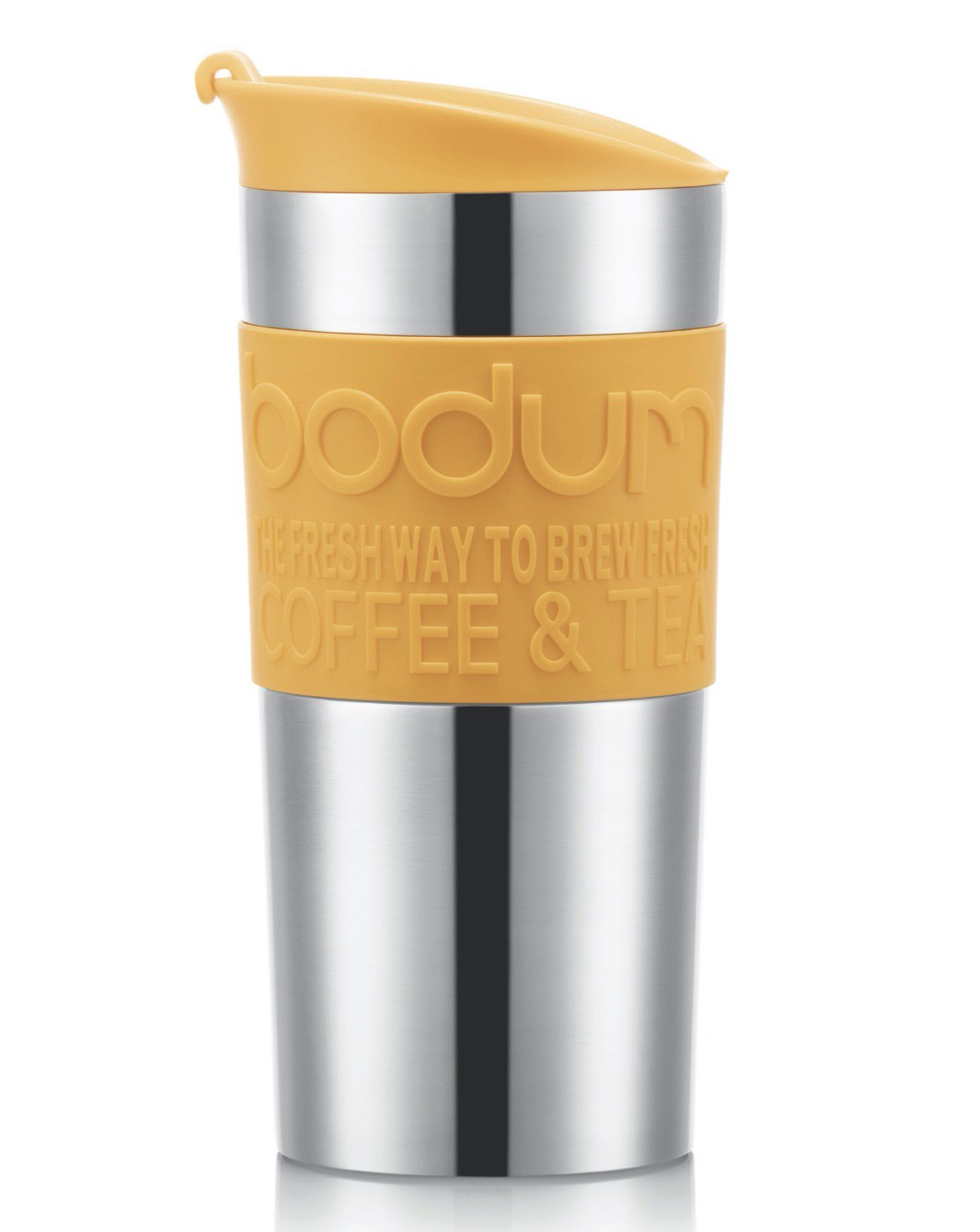 Bodum Stainless Steel Travel Mug Yellow 