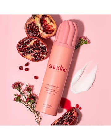 Sundae Whipped Shower Foam - Pomegranate Fizz