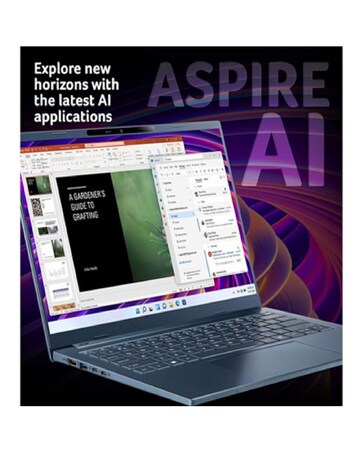 Acer Aspire 14in Copilot+ Laptop - Snapdragon X 16GB 512GB FHD+