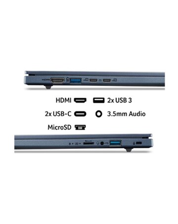 Acer Aspire 14in Copilot+ Laptop - Snapdragon X 16GB 512GB FHD+