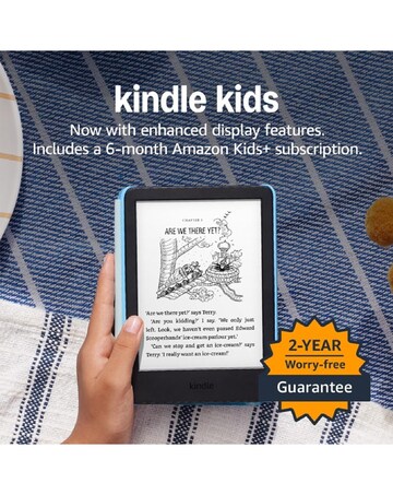 Amazon Fire 7 (2024) HD Kids Edition 6in 16GB Tablet - Space Whale