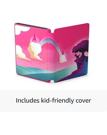 Amazon Fire 7 (2024) HD Kids Edition 6in 16GB Tablet - Unicorn Valley