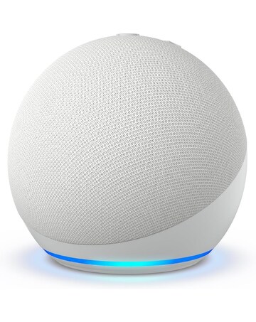 Amazon Echo Dot (5th Gen) Smart Speaker with Alexa - Glacier White