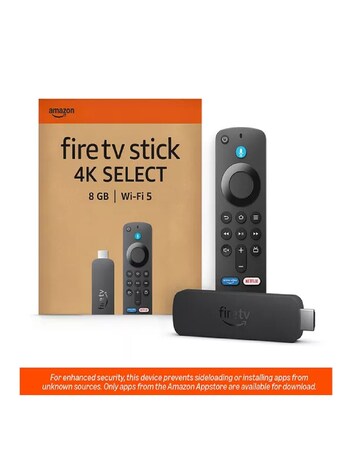 Amazon Fire TV Stick 4K Select (2025) with Alexa Voice Remote