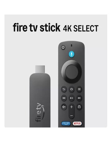Amazon Fire TV Stick 4K Select (2025) with Alexa Voice Remote
