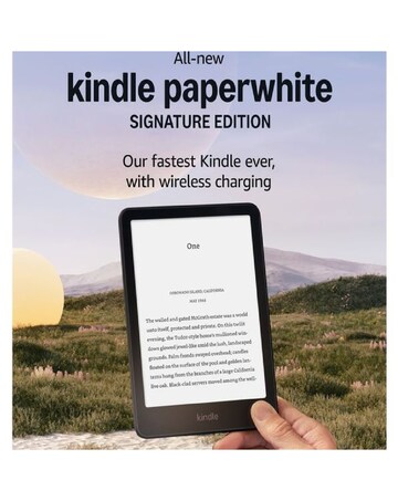 Amazon Kindle Paperwhite Signature Edition (2024) 7in 32GB eReader - Black