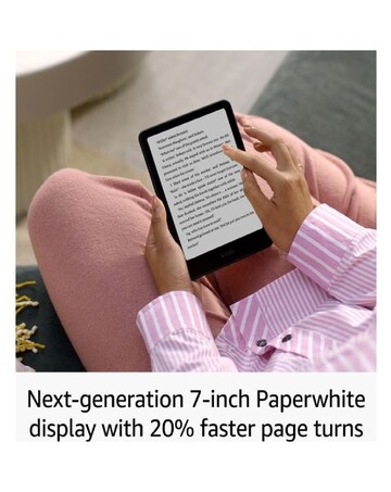 Amazon Kindle Paperwhite Signature Edition (2024) 7in 32GB eReader - Black