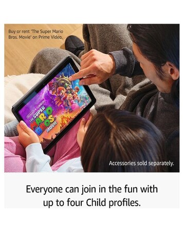 Amazon Fire HD 10 10.1in 32GB Tablet (2023) with Ads - Lilac