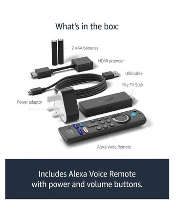 Amazon Fire TV Stick (2021) with Alexa Voice Remote