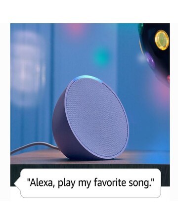 Amazon Echo Pop (1st Gen) Smart Speaker with Alexa - Charcoal