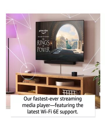 Amazon Fire TV Cube 4K Ultra HD Streaming Media Player with Alexa (2022)