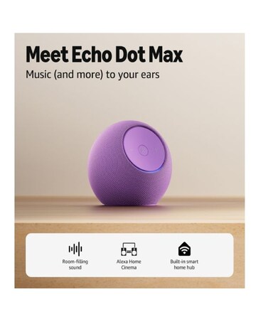 Amazon Echo Dot (5th Gen) Smart Speaker with Alexa - Amethyst