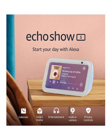 Amazon Echo Show 5 (3rd Gen) Smart Display with Alexa - Blue