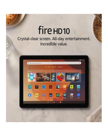 Amazon Fire HD 10 10.1in 32GB Tablet (2023) with Ads - Black