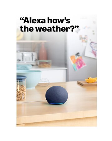 Amazon Echo Dot (5th Gen) Smart Speaker with Alexa - Deep Sea Blue
