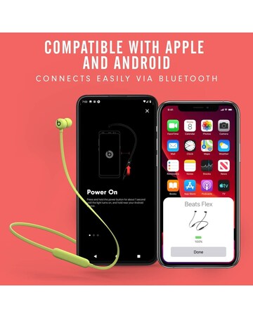 Beats Flex Wireless Bluetooth Earphones - Beats Black