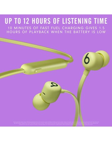 Beats Flex Wireless Bluetooth Earphones - Yuzu Yellow