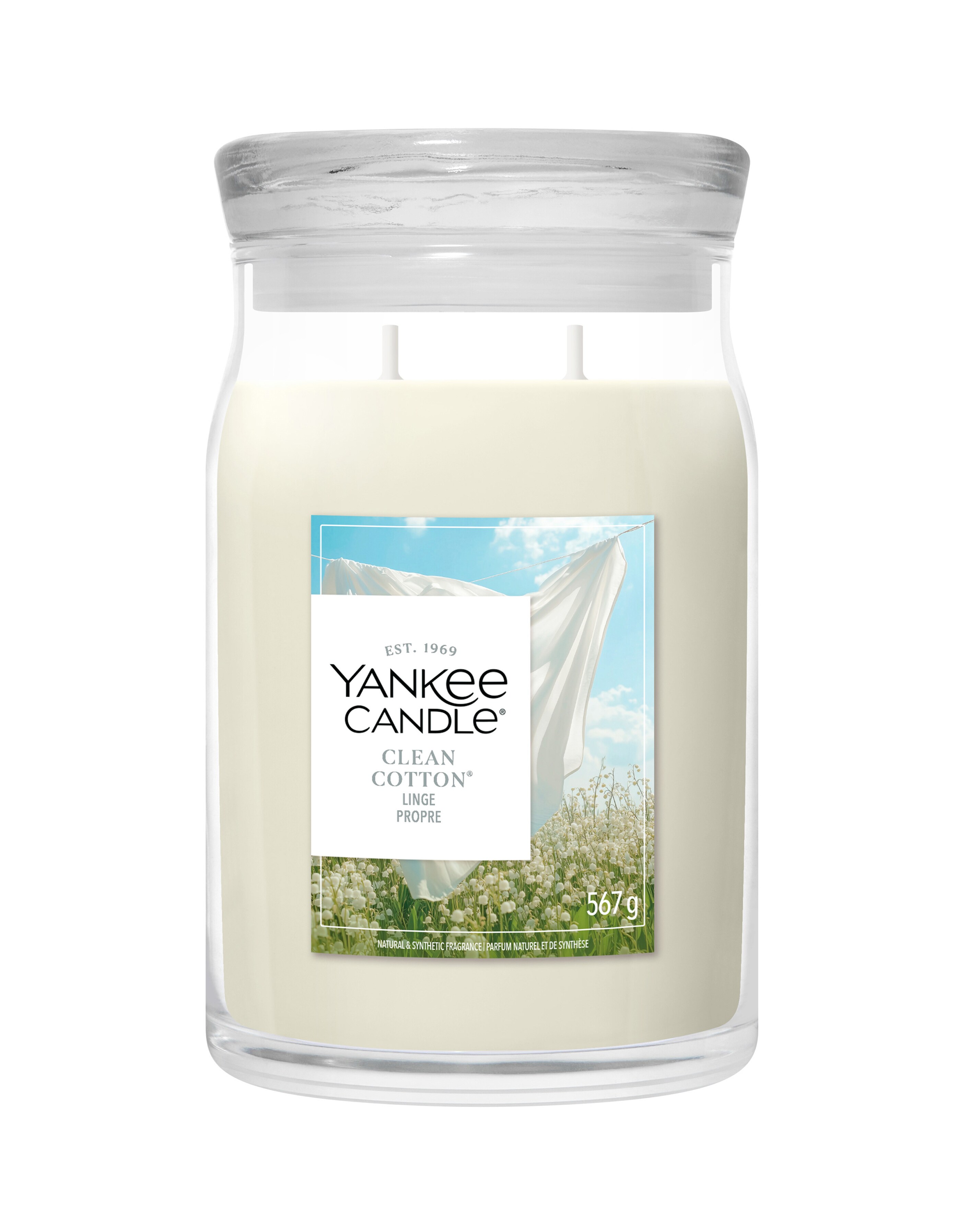 Yankee Candle Large Clean Cotton