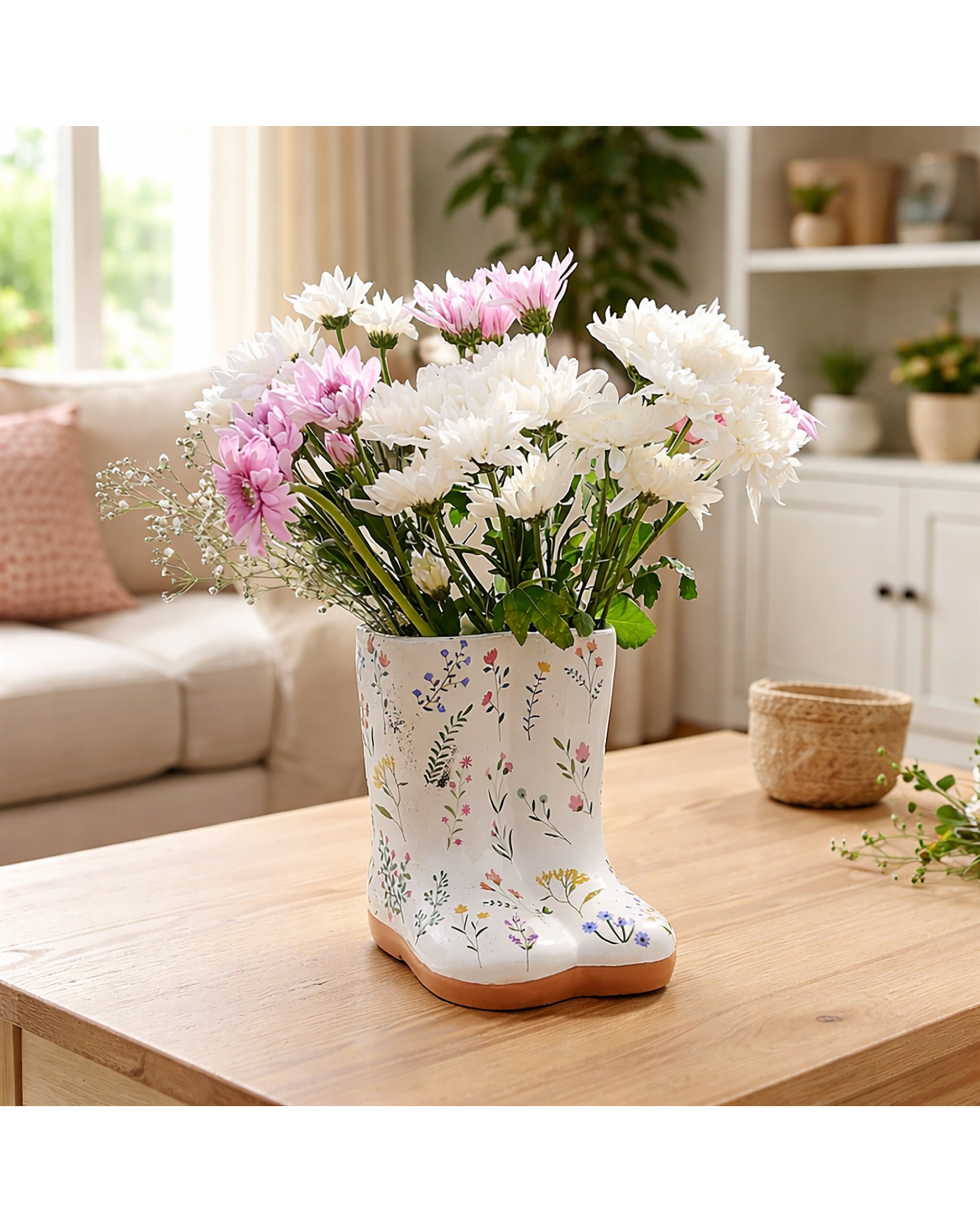 New In - The Cottage Garden Floral Wellies