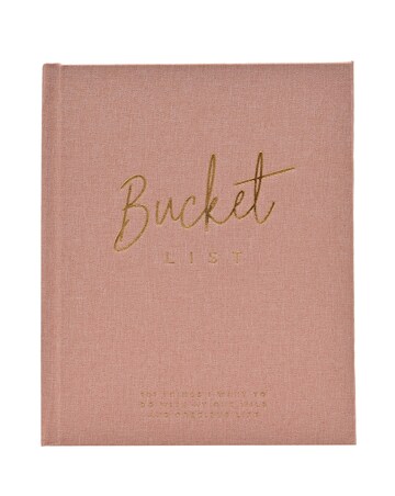 Serenity Bucket List Journal