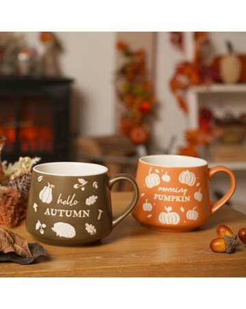 Country Living Morning Pumpkin Mug