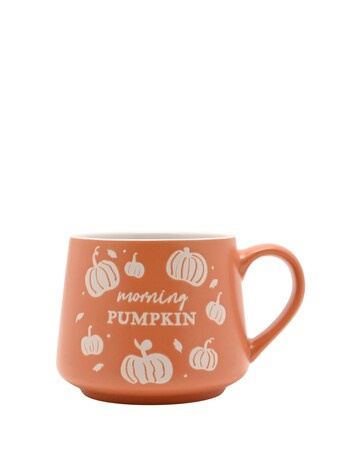 Country Living Morning Pumpkin Mug