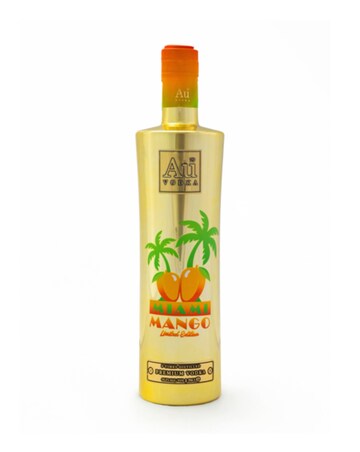 AU Vodka Miami Mango 70cl