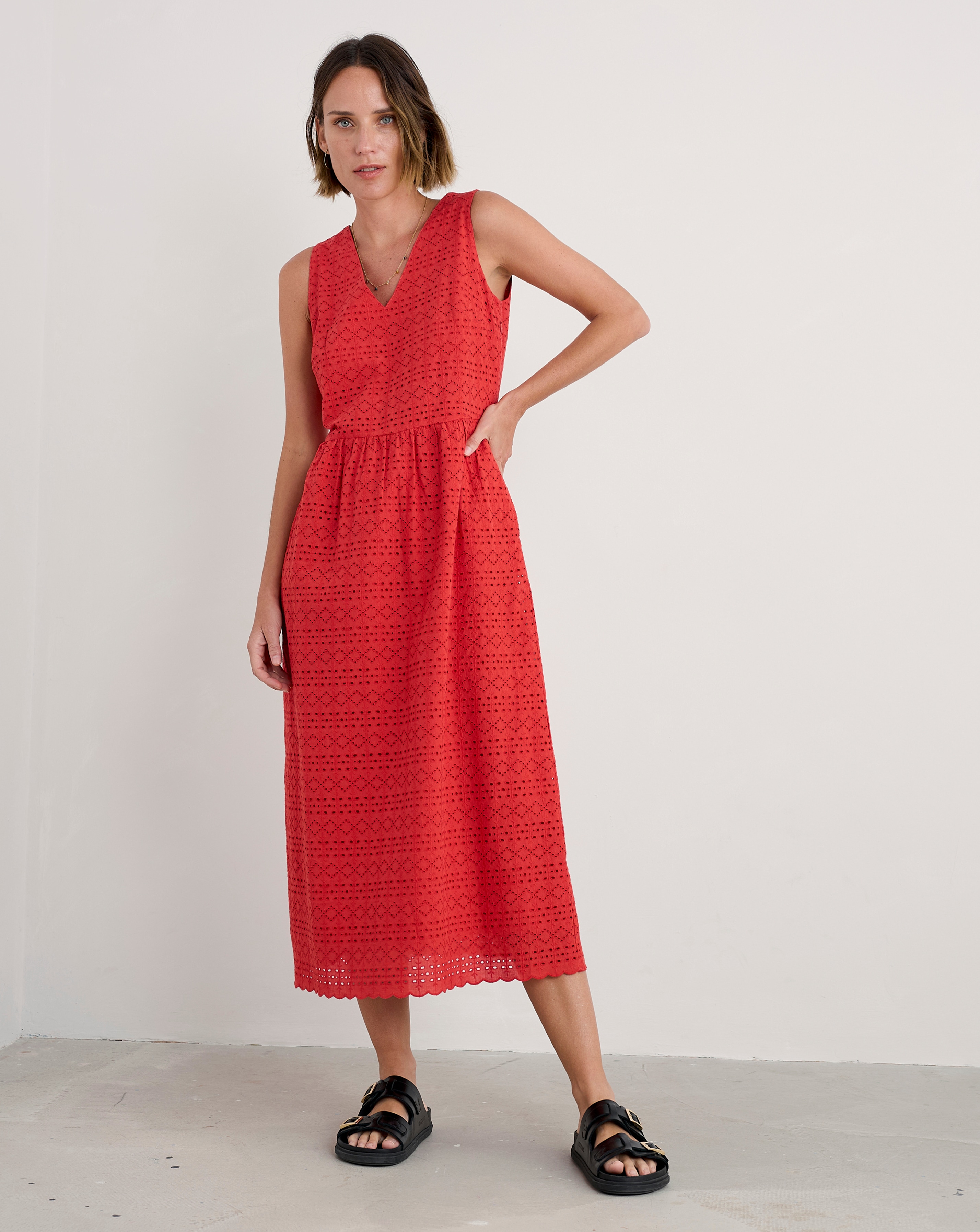 Seasalt Cornwall Broderie Dress