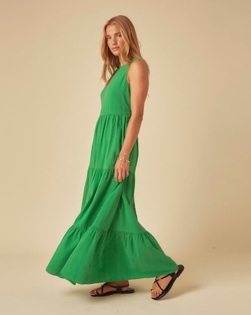 Nobody's Child Astrid Midi Dress Plain