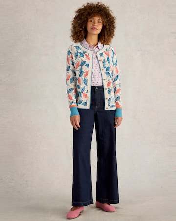 White Stuff Lulu Printed Cardi