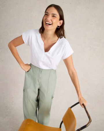 White Stuff Nelly Embroidered Tee