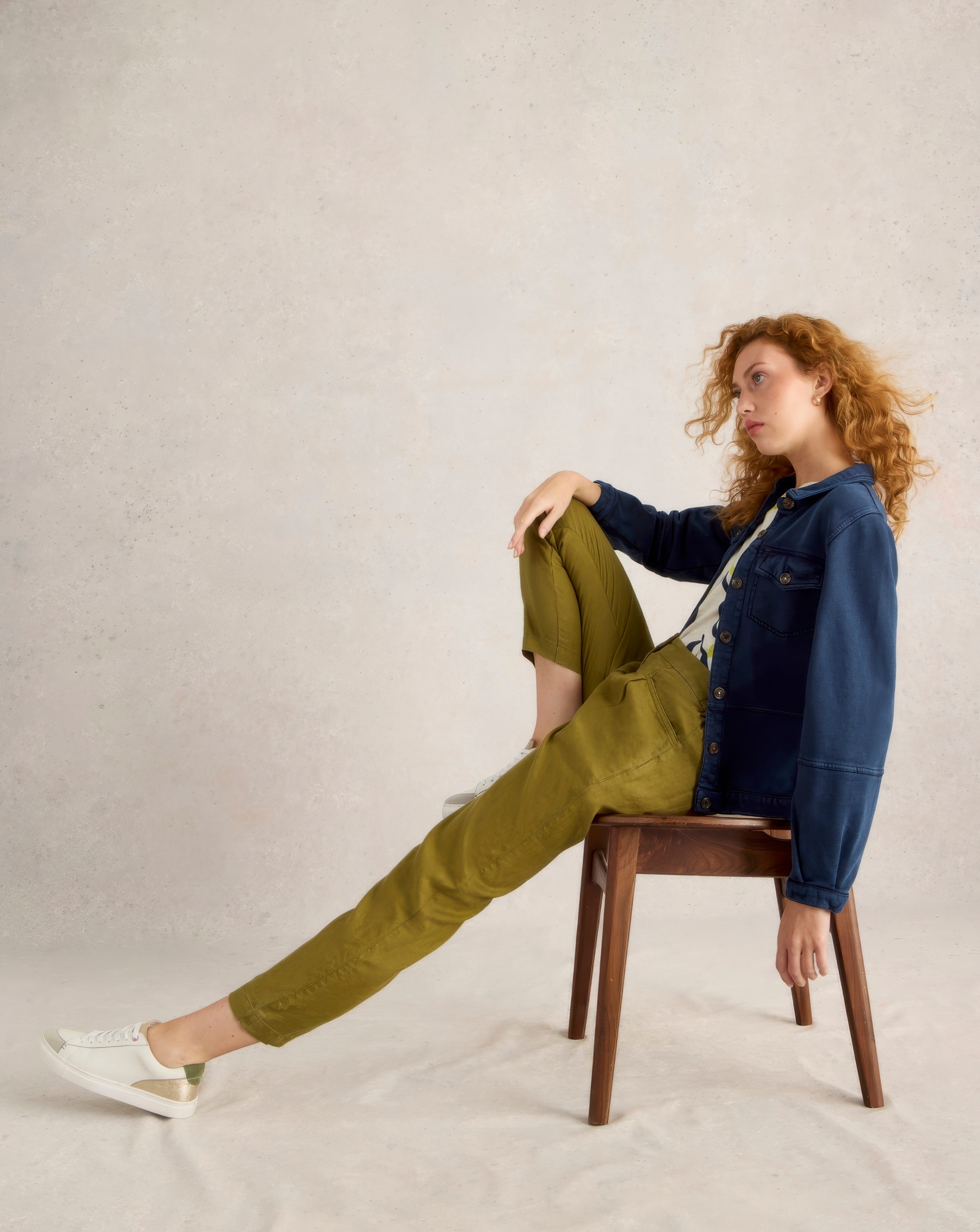 White Stuff Linen Trouser