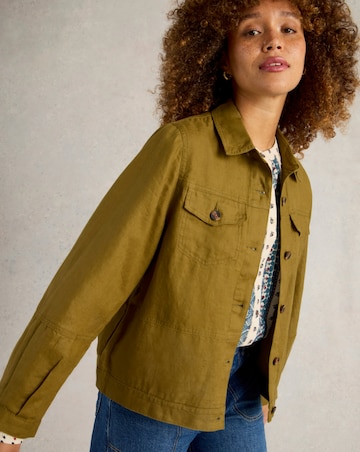 White Stuff Camille Linen Jacket