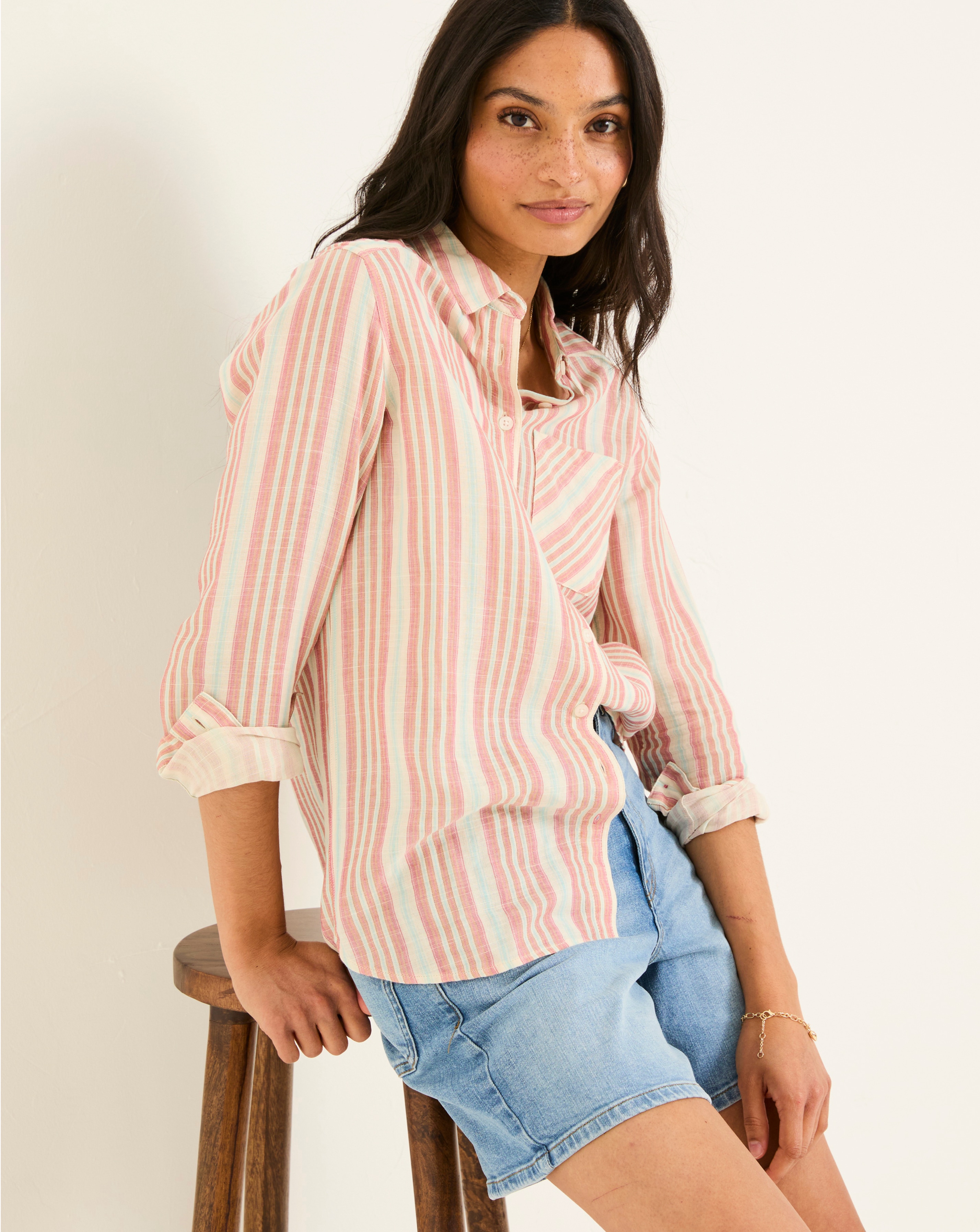 FatFace Olivia Stripe Shirt