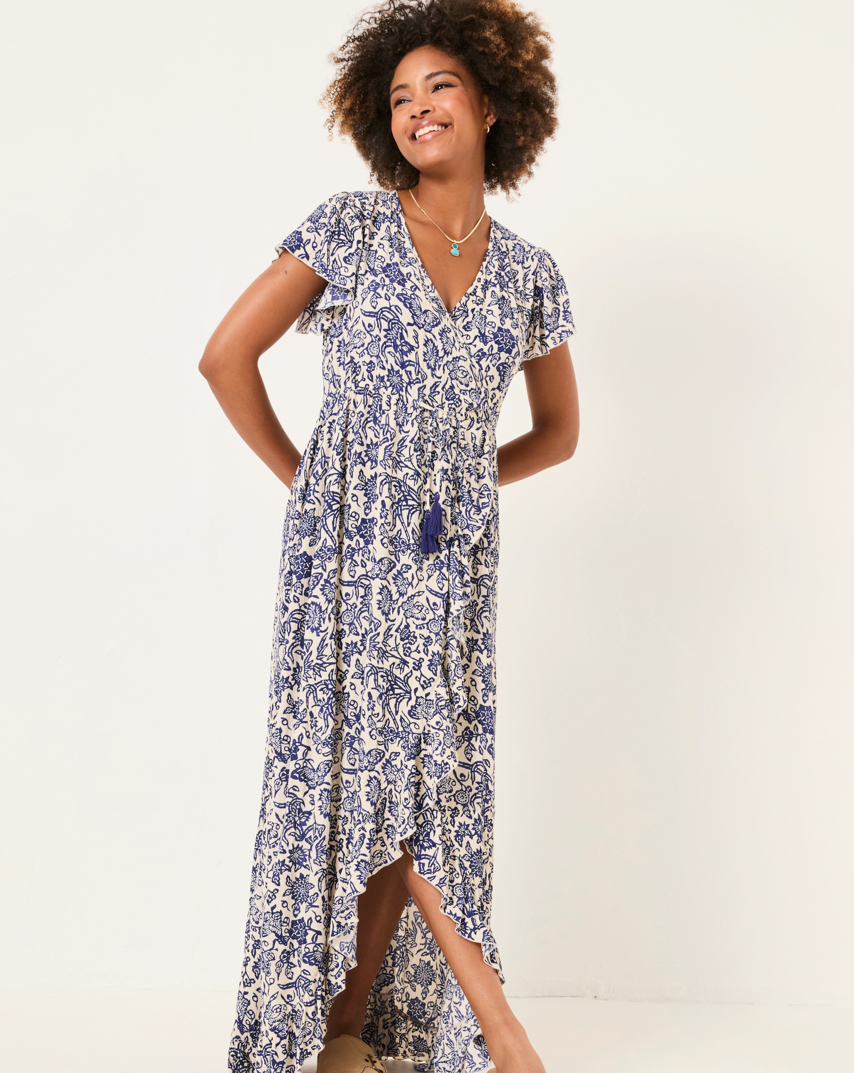 FatFace Erin Wrap Dress