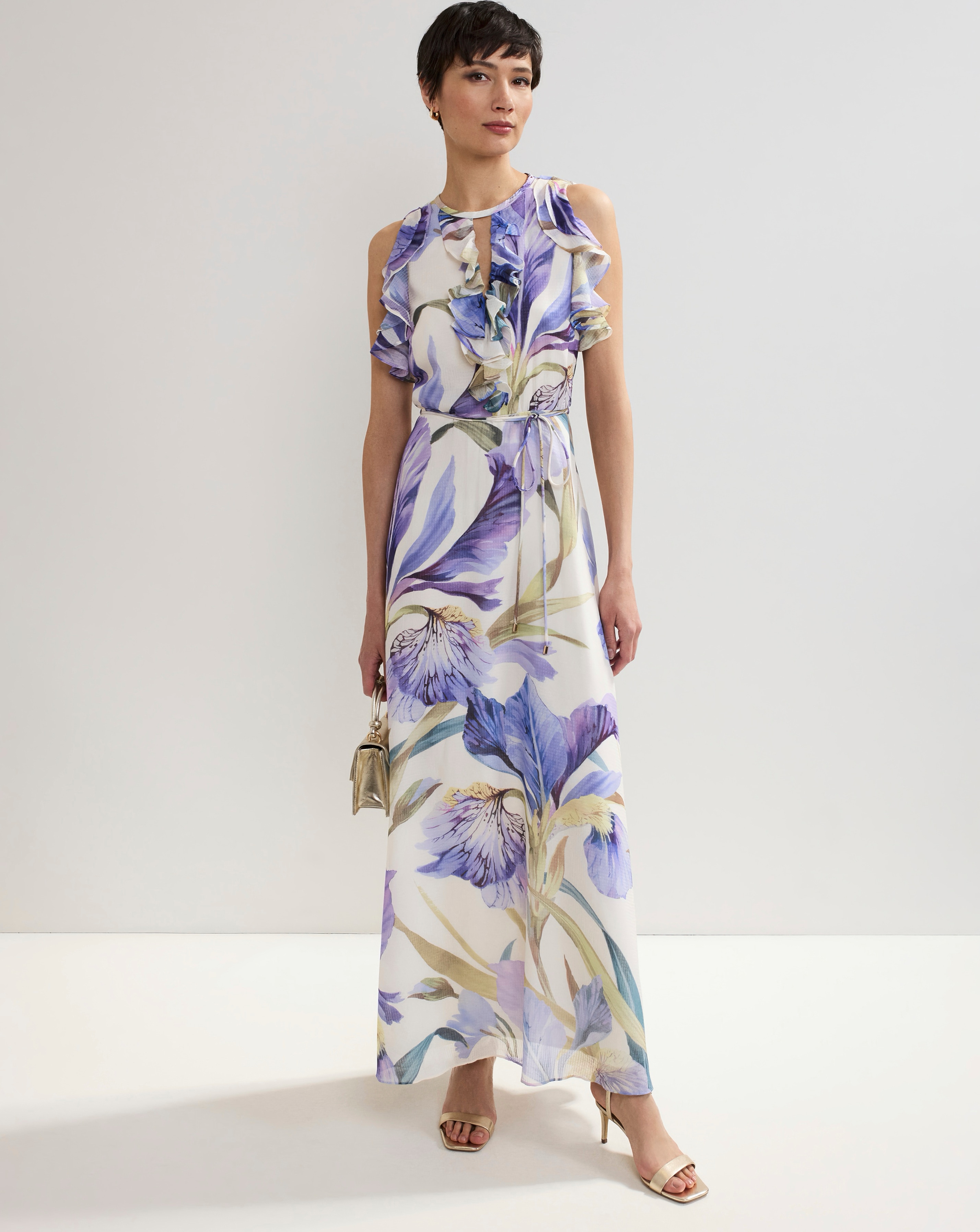 Phase Eight Printed Maxi Dress