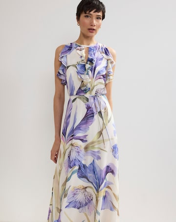 Phase Eight Rachel Printed Texture Maxi Dress
