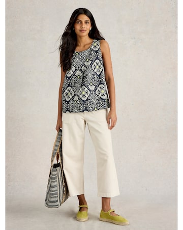 White Stuff Paradise Cotton Vest