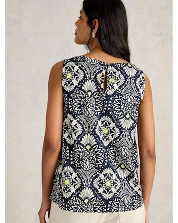 White Stuff Paradise Cotton Vest