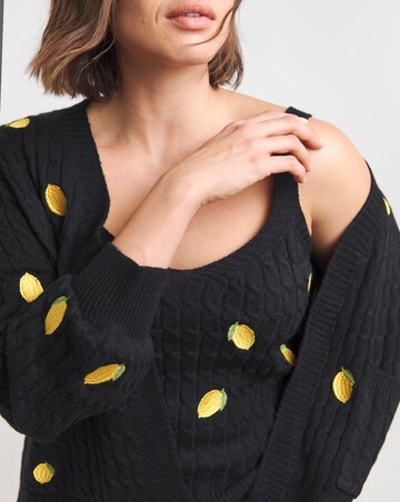 Lovedrobe Lemon Embroidered 2-Piece