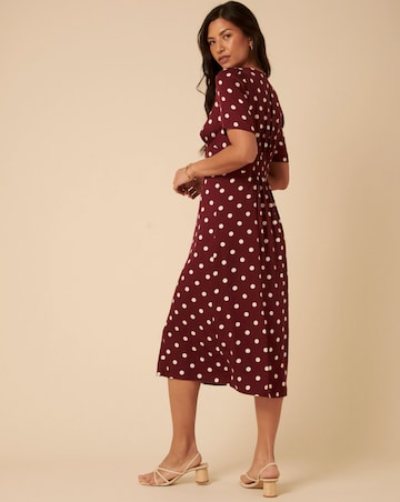 Nobody's Child Alexa Spot Midi Dress