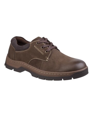 Cotswold Thickwood Burnished Leather Casual Shoe