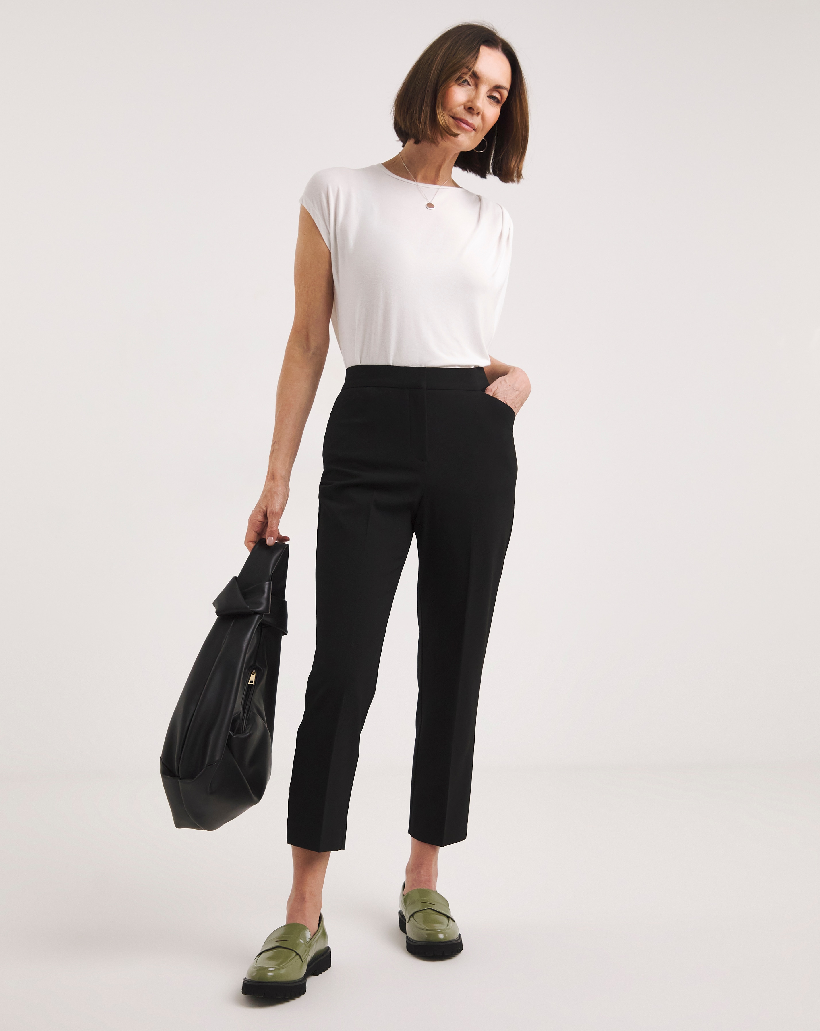 MAGISCULPT Tapered Leg Trousers Regular