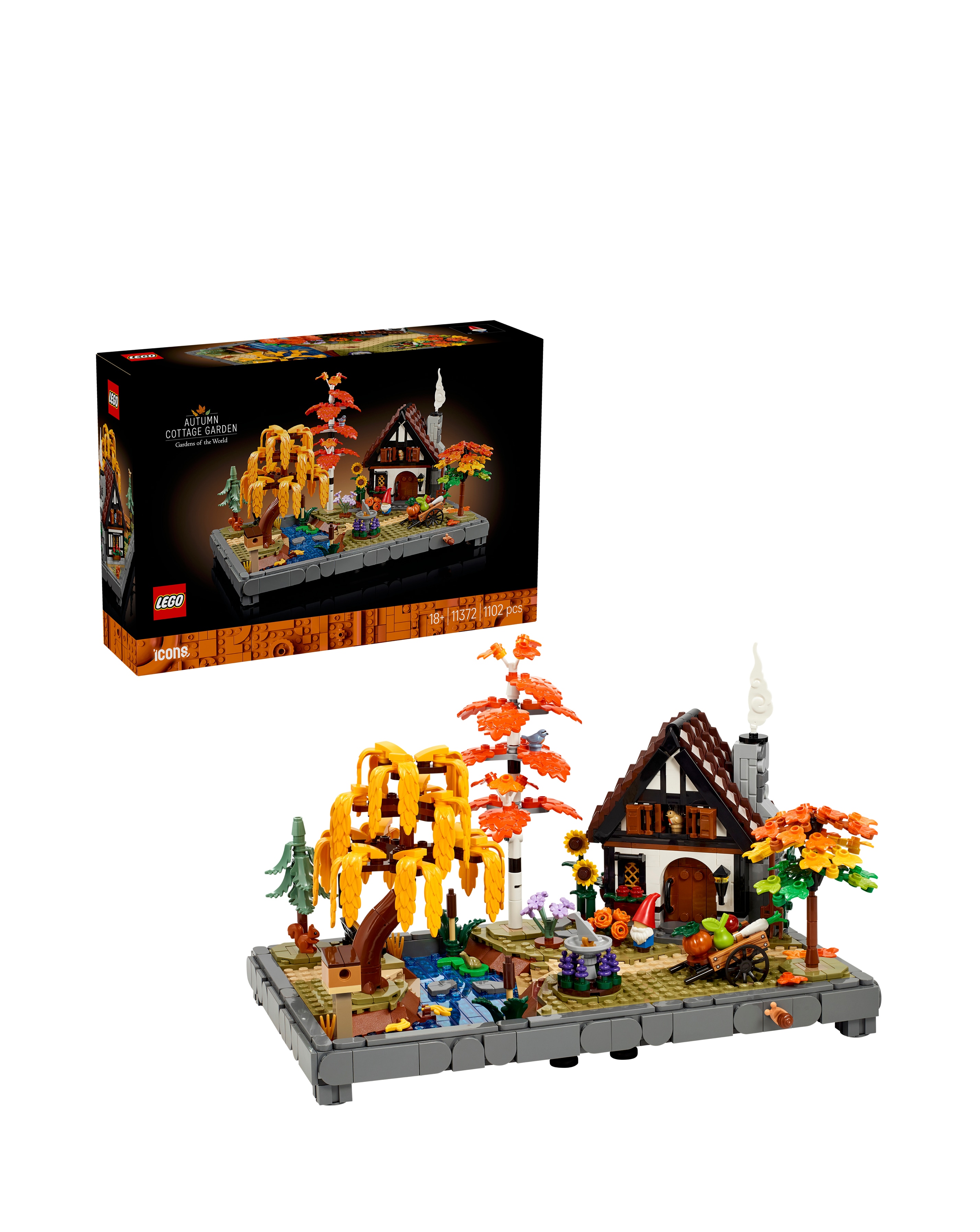 LEGO Icons Autumn Cottage Garden