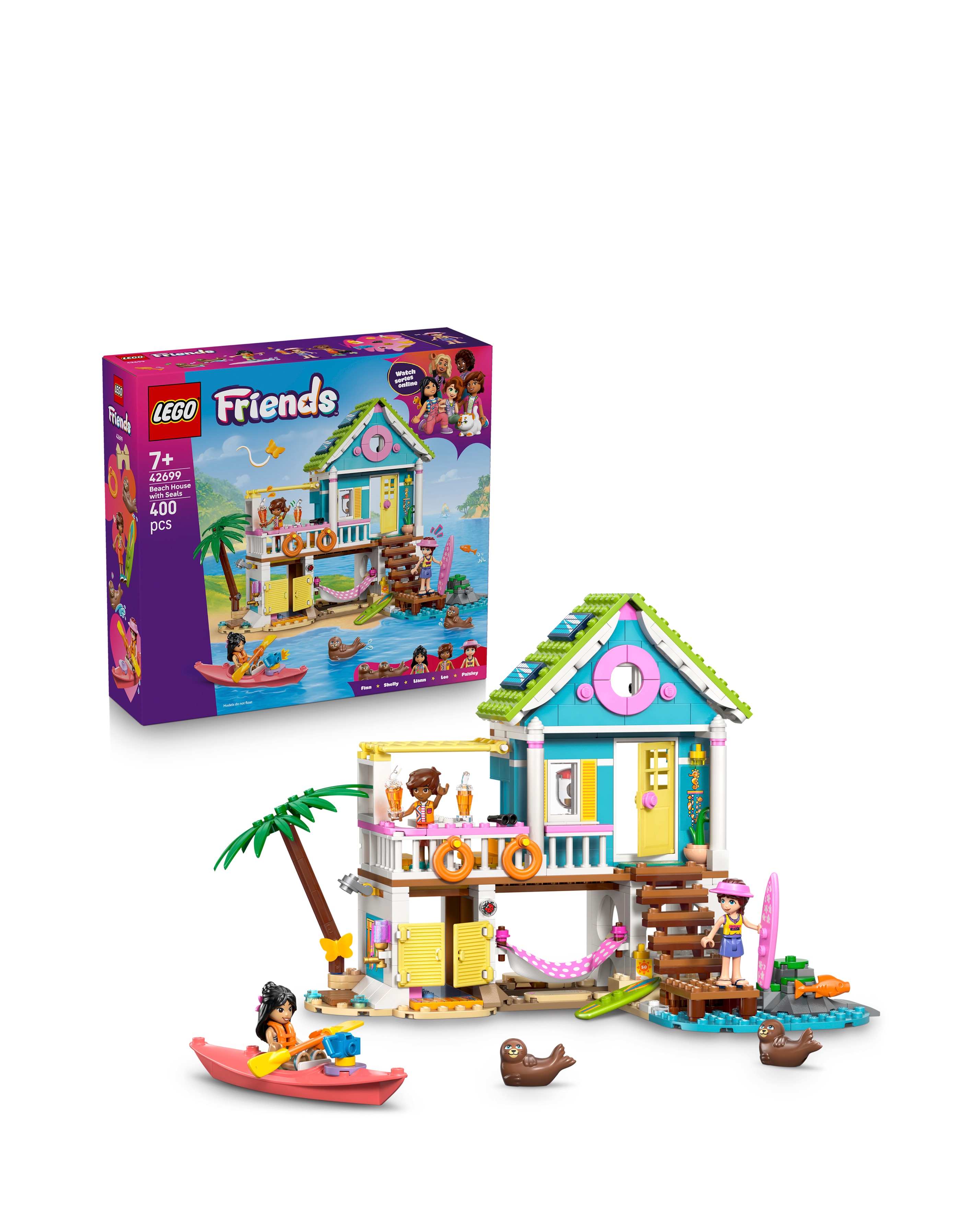 LEGO Friends Beach House with Seals