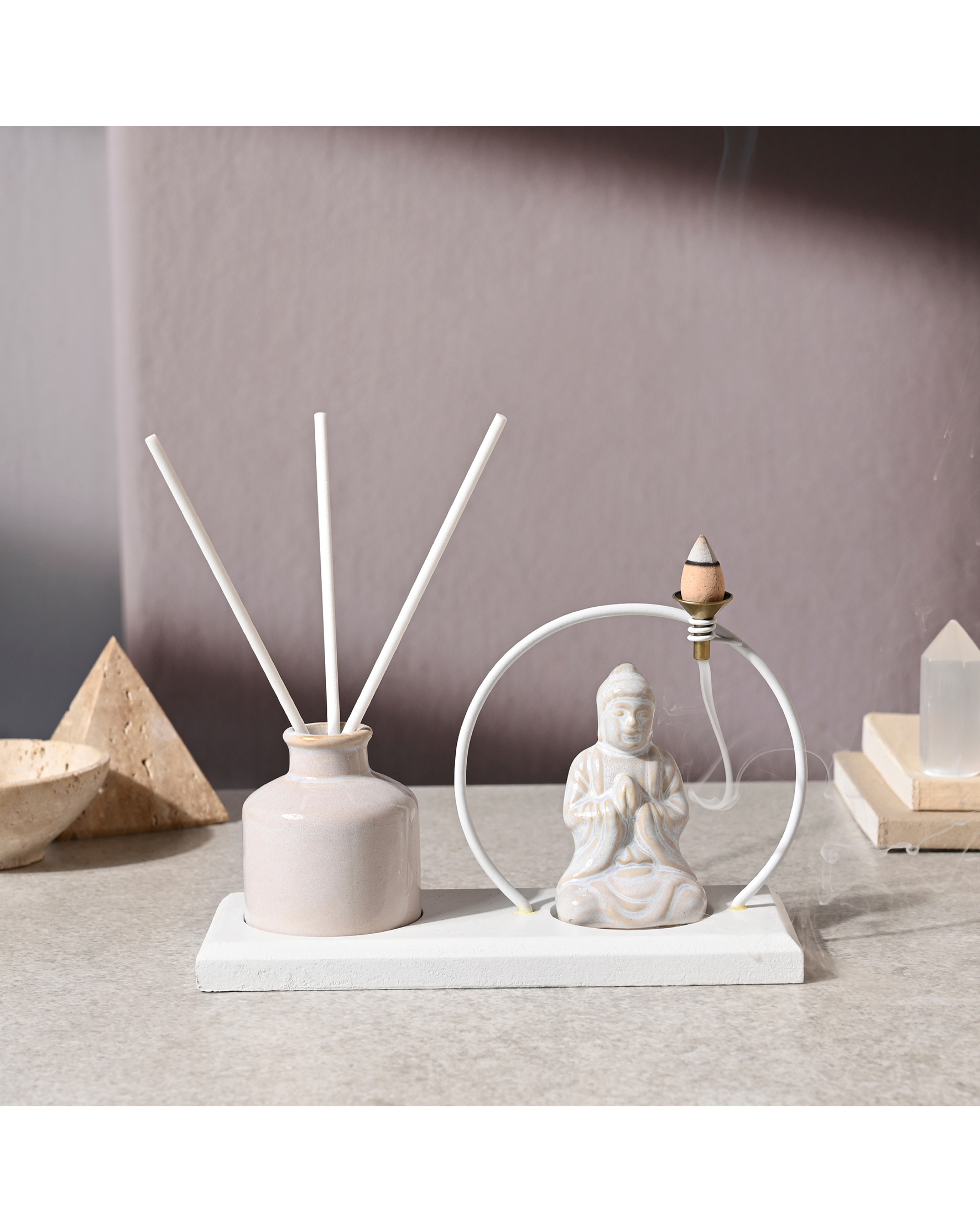 Buddha Incense & Diffuser Holder