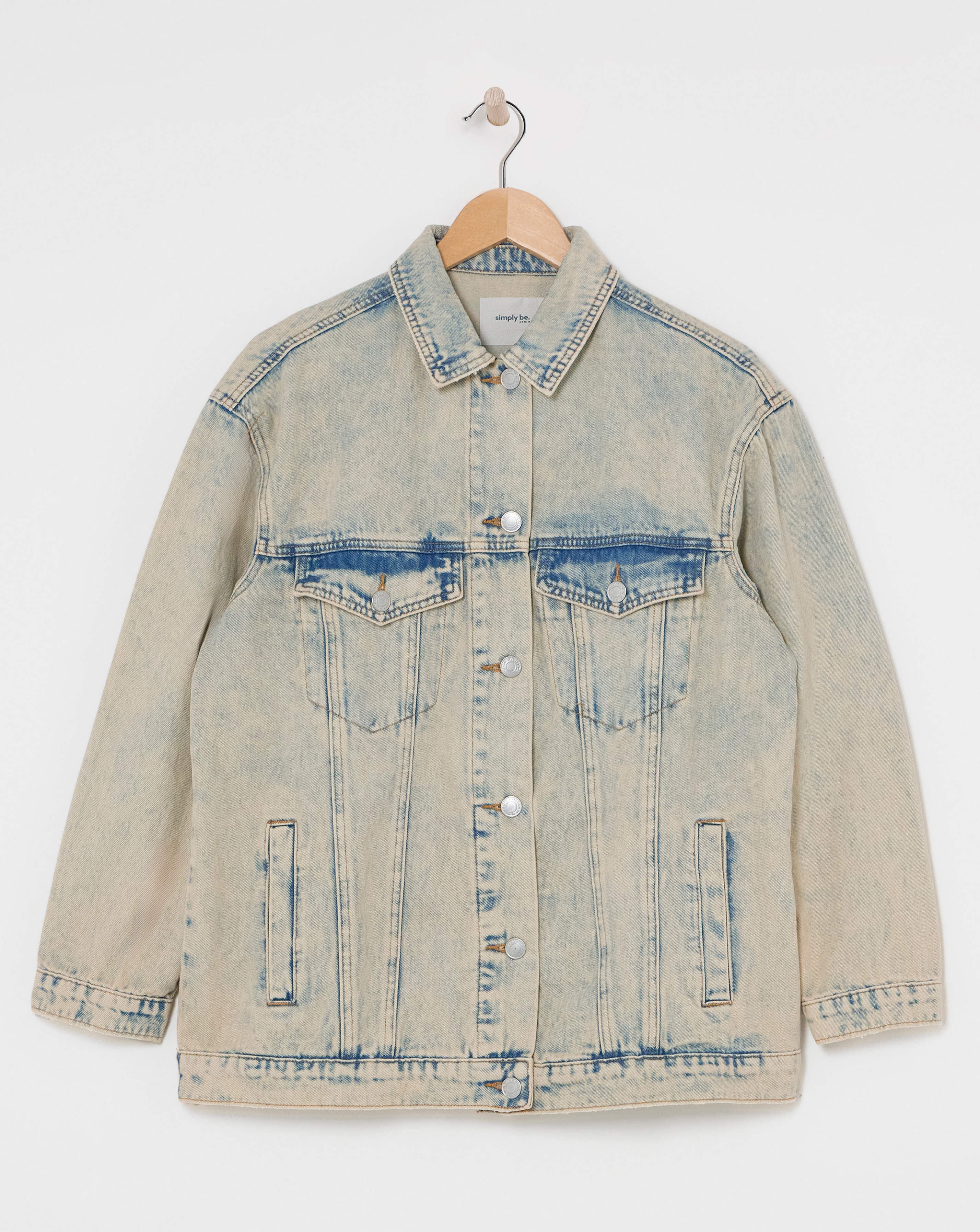 Light Wash Boyfriend Denim Jacket