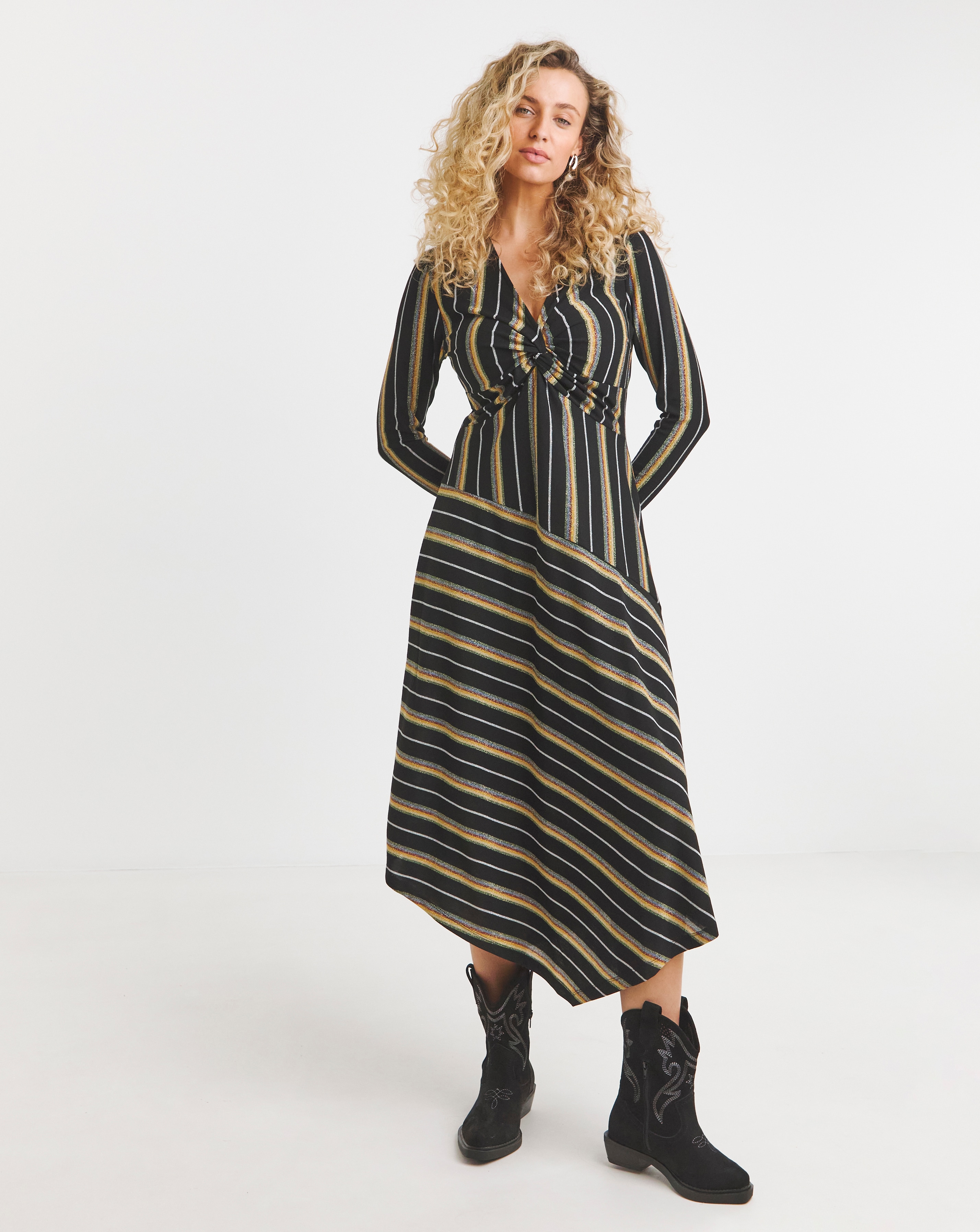 Joe Browns Striking Stripes Maxi Dress